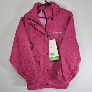 Frogg Toggs Women's‎ Pro Action Jacket Rain Proof CHERRY Size Medium